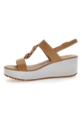 Plateausandalen Plocadi 362419 Braun