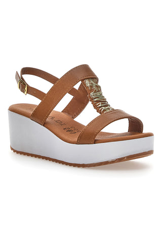 Plocadi Keilsandalen 361031 Braun