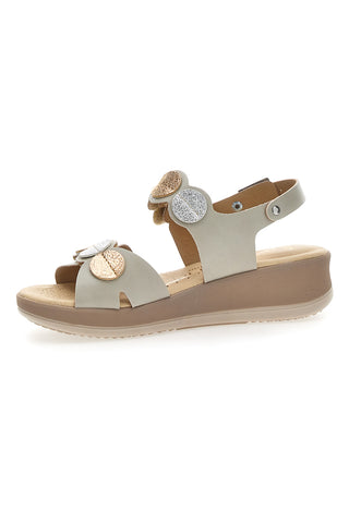 Sandalo Slingback Beige Vany Clipps 542481