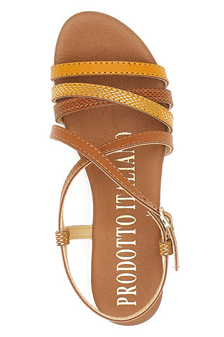 Mio Tempo Sandalen 8130 Cognac