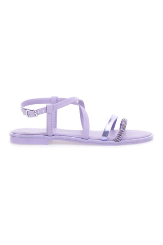 Sandali Flat Pushy Wamp 1838 Lilla