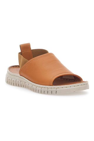 Meine Zeit Sandalen 341005 Cognac