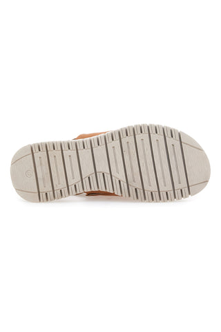 Meine Zeit Sandalen 341005 Cognac