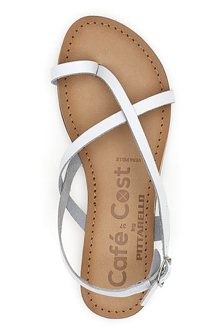 Cafè Sandalen Cost 95102 Weiß