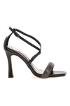 First Lady 24 schwarze Sandaletten mit Absatz