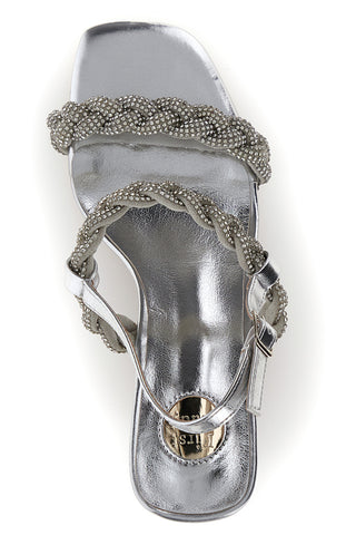 Sandali con Tacco First Lady 30 Argento