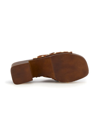 Zoccoli Riflessi Moda 15128 Marroni