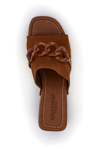 Zoccoli Riflessi Moda 15128 Marroni