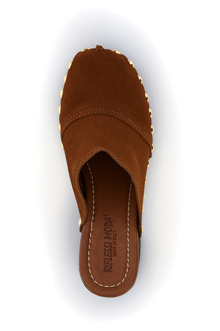 Zoccoli Riflessi Moda 14601 Marroni