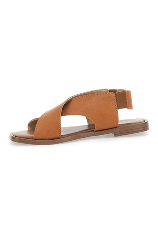 Sandali Flat Pittarello Glam 15411 Cognac