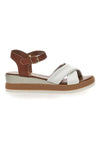 Pittarello Glam Plateausandalen 15433 Braun