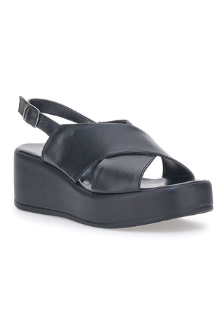Mio Tempo Plateausandalen 279020 Schwarz