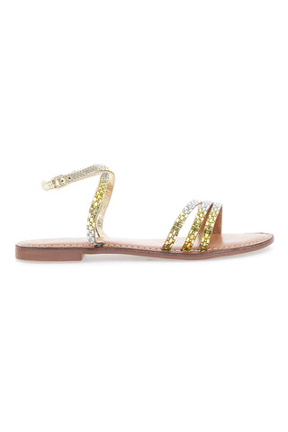 Flache Sandalen Pittarello Sun 3083 Gold