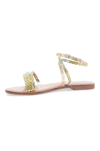 Flache Sandalen Pittarello Sun 3083 Gold