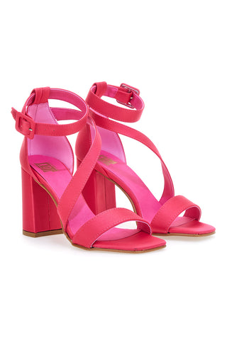 Pittarello Elite 2332 Fuchsia-Sandalen mit Absatz