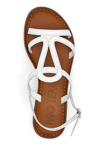 Flache Sandalen Mio Tempo 9232 Echtleder