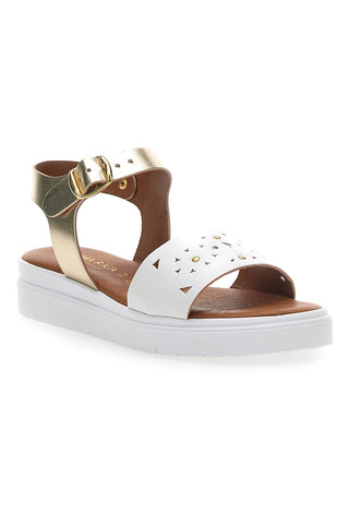 Sandali Prima Riga 246302 Bianchi