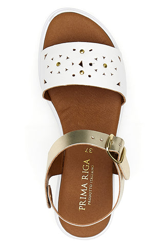 Sandali Prima Riga 246302 Bianchi