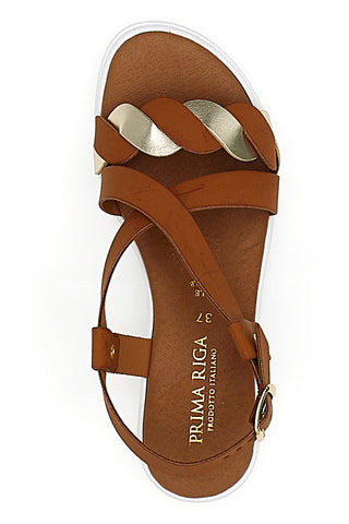 Sandali Prima Riga 246311 Marrone