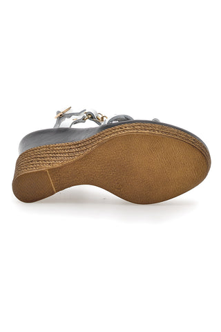 Prima Riga Keilsandalen 9216 Weiß