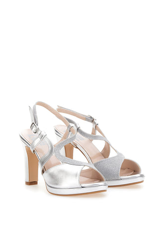 Sandali con tacco Pittarello Love 4580 Argento