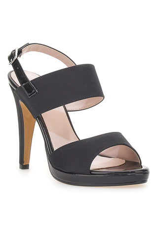 Sandali con tacco Pittarello Love 722 Neri Raso