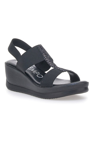 Sandali con Platform Mio Tempo 2210 Neri