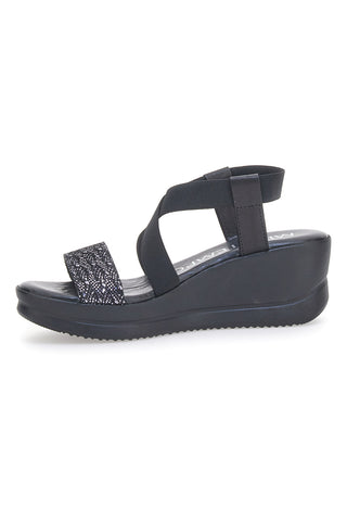 Sandali Platform Mio Tempo 3086 Neri