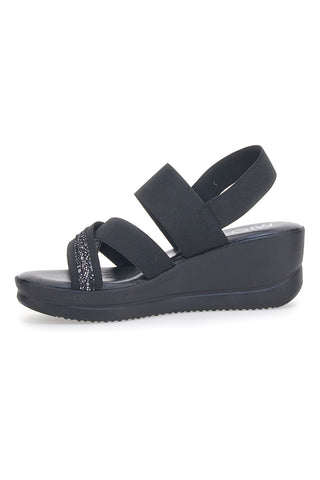 Sandali con Platform Mio Tempo 2205 Neri