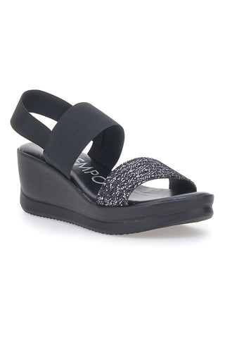 Schwarze Sandalen Mio Tempo 2170