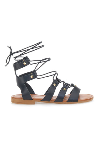 Sandali Lace-Up Prima Riga 405 Neri