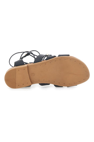 Sandali Lace-Up Prima Riga 405 Neri