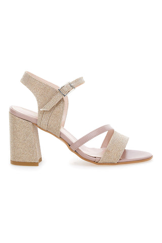 Sandali con Tacco Cafè Cost 1081 Oro