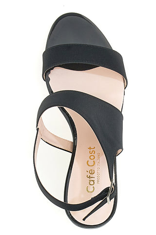 Sandali con Tacco Cafè Cost 1086 Neri