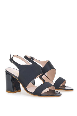 Sandali con Tacco Cafè Cost 1086 Neri