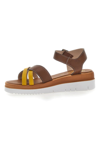 Sandali Platform Me & Me 3298 Cognac