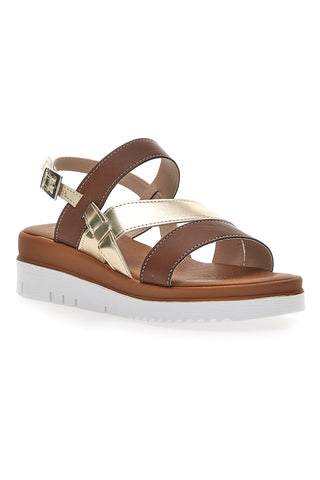 Sandali con Platform Me & Me 3205 Marroni