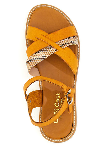 Café-Sandalen kosten 92003 Gelb