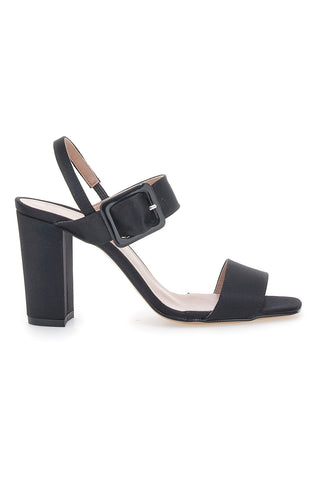 Pitatrello Couture 210 Schwarze Sandaletten