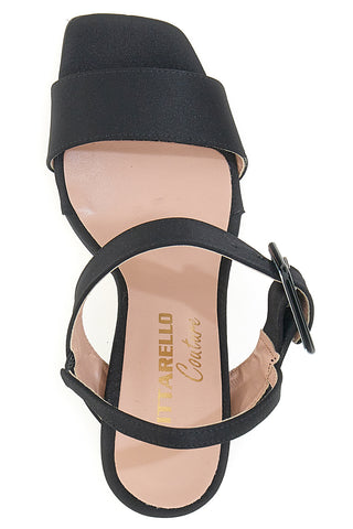 Pitatrello Couture 210 Schwarze Sandaletten