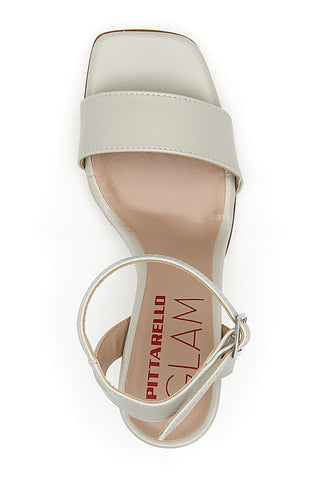 Sandali con Tacco Pittarello Glam 75 Ghiaccio