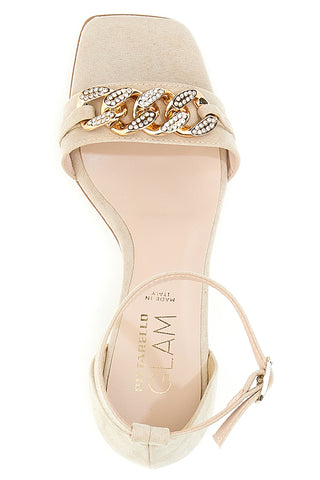 Sandali Con Tacco Pittarello Glam 3436 Beige
