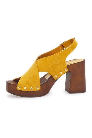 Pittarello-Clogs 8513 Gelb