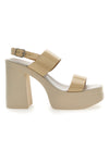 Plateausandalen Pittarello 1034 Beige