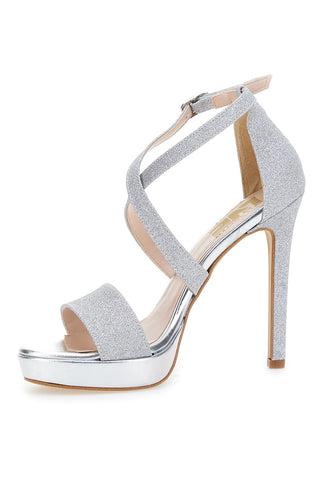 Pittarello Love 2450 Silberne Sandalen