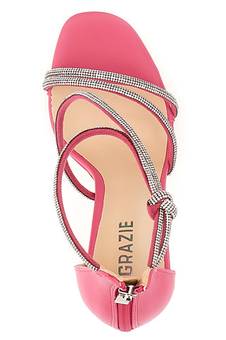 Stiletto-Absatz-Sandalen Grazie 266 Pink