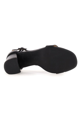 Grazie 255 Schwarze Sandaletten