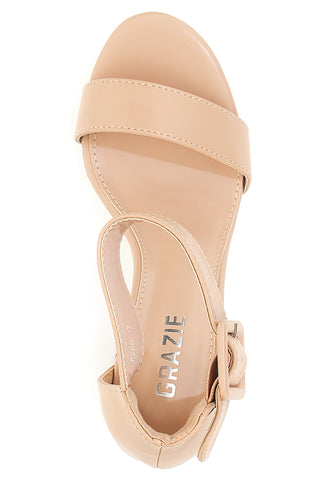 Sandali con Tacco Grazie 260 Nude