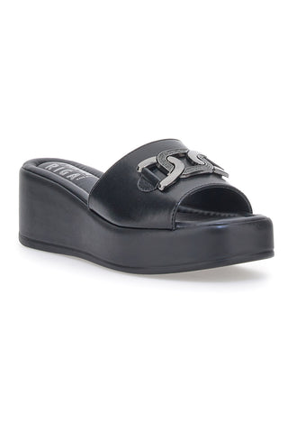 Ciabatte Platform Prima Riga 435126 Nere