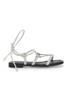 Prima Riga Schnürsandalen 308100 Weiß
